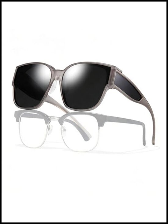 Fit Over Glasses Sunglasses Wrap Around Polarized UV400 Protection main image 5